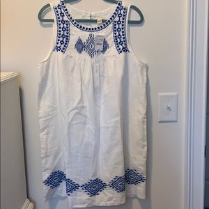 J Crew White Dress NWT